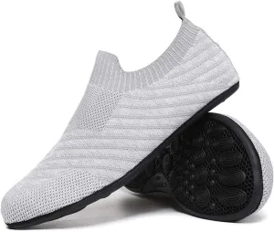 SLEVEL Lightweight Non Slip Travel Indoor Grip House Slipper Socks Unisex Adult Around The House Floor Home Shoes for Women Men