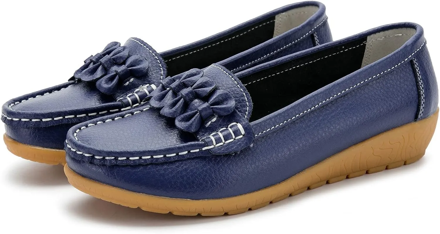Slip On Women Comfort Walking Flat Loafers Casual Shoes Driving Loafers Walking Shoes for Women Flip Flop Shoes Women