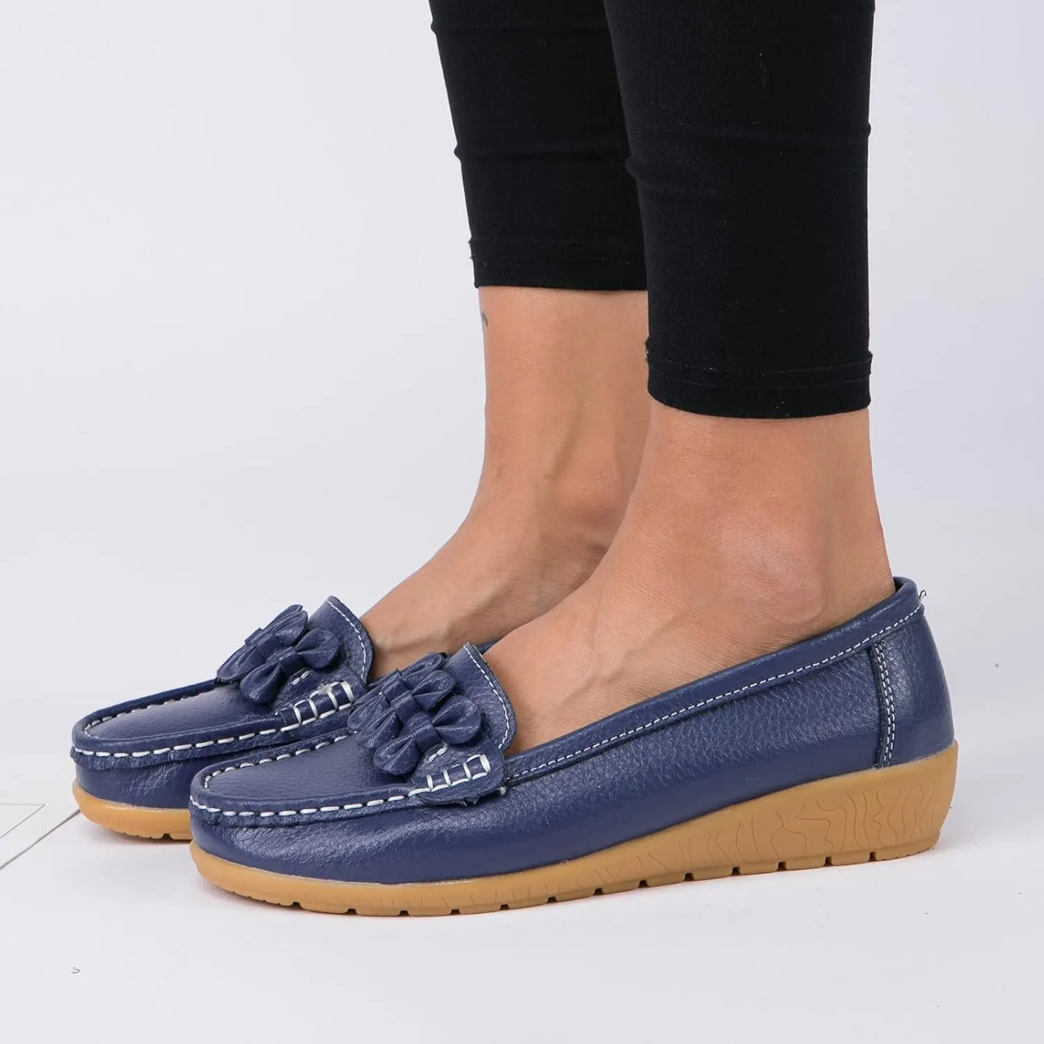 Slip On Women Comfort Walking Flat Loafers Casual Shoes Driving Loafers Walking Shoes for Women Flip Flop Shoes Women
