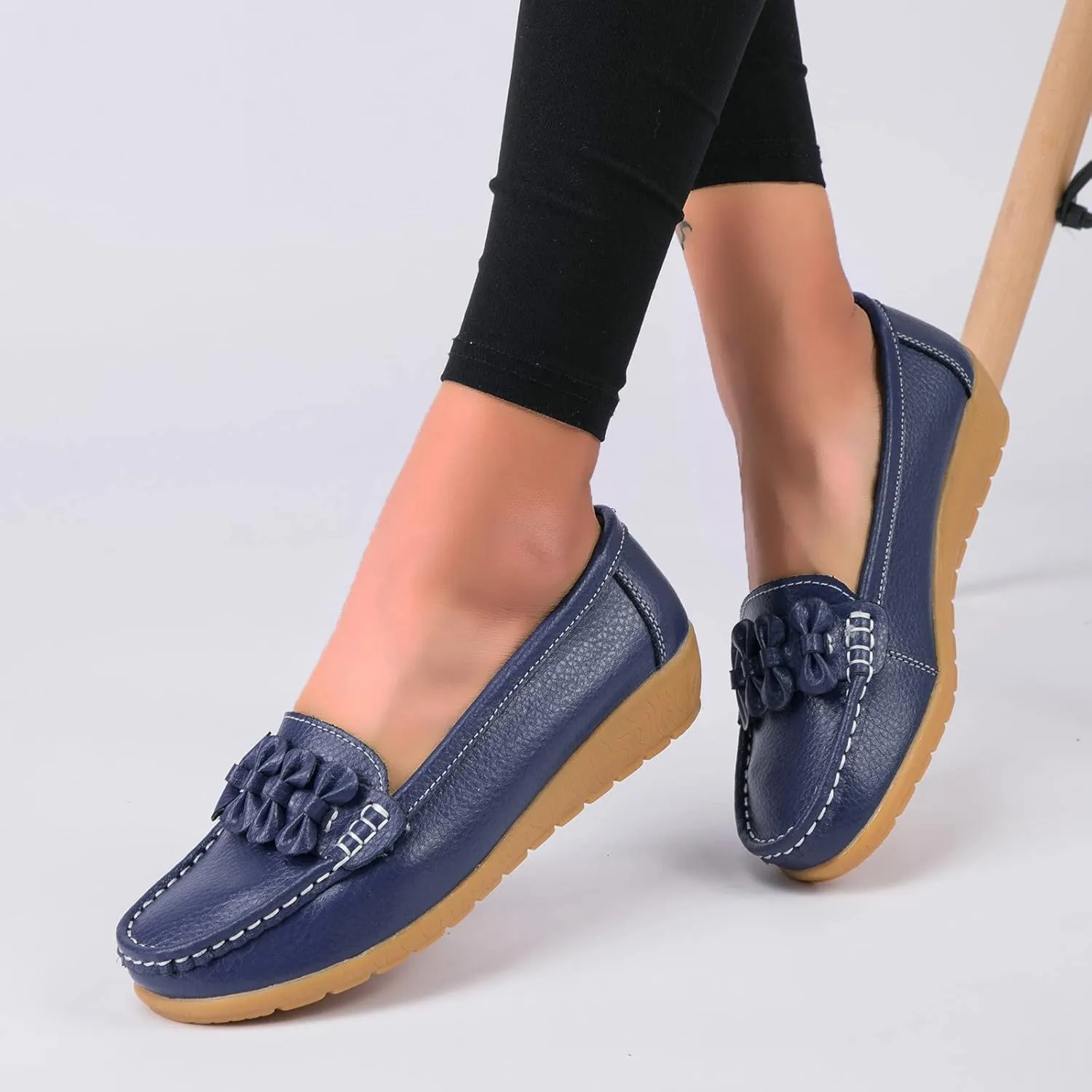 Slip On Women Comfort Walking Flat Loafers Casual Shoes Driving Loafers Walking Shoes for Women Flip Flop Shoes Women