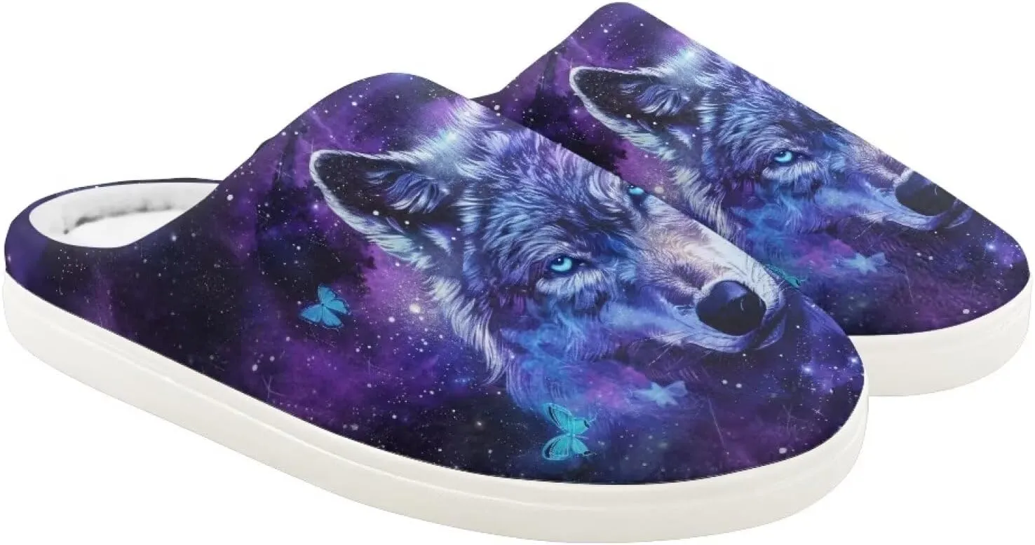 Slippers for Girls Boys Kids Warm Winter Indoor Bedroom Fluffy Slippers Slip-on Shoes Size 9-14.5