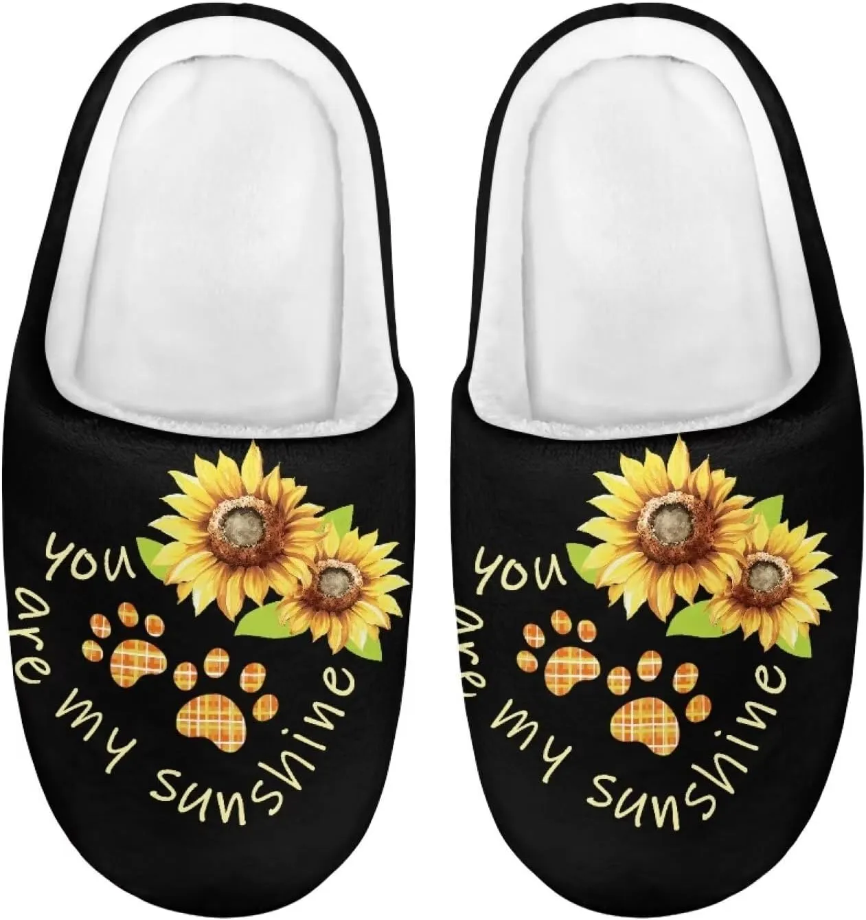Slippers for Kids Anti-slip House Slippers Warm Plush Slippers Cozy Bedroom Slippers