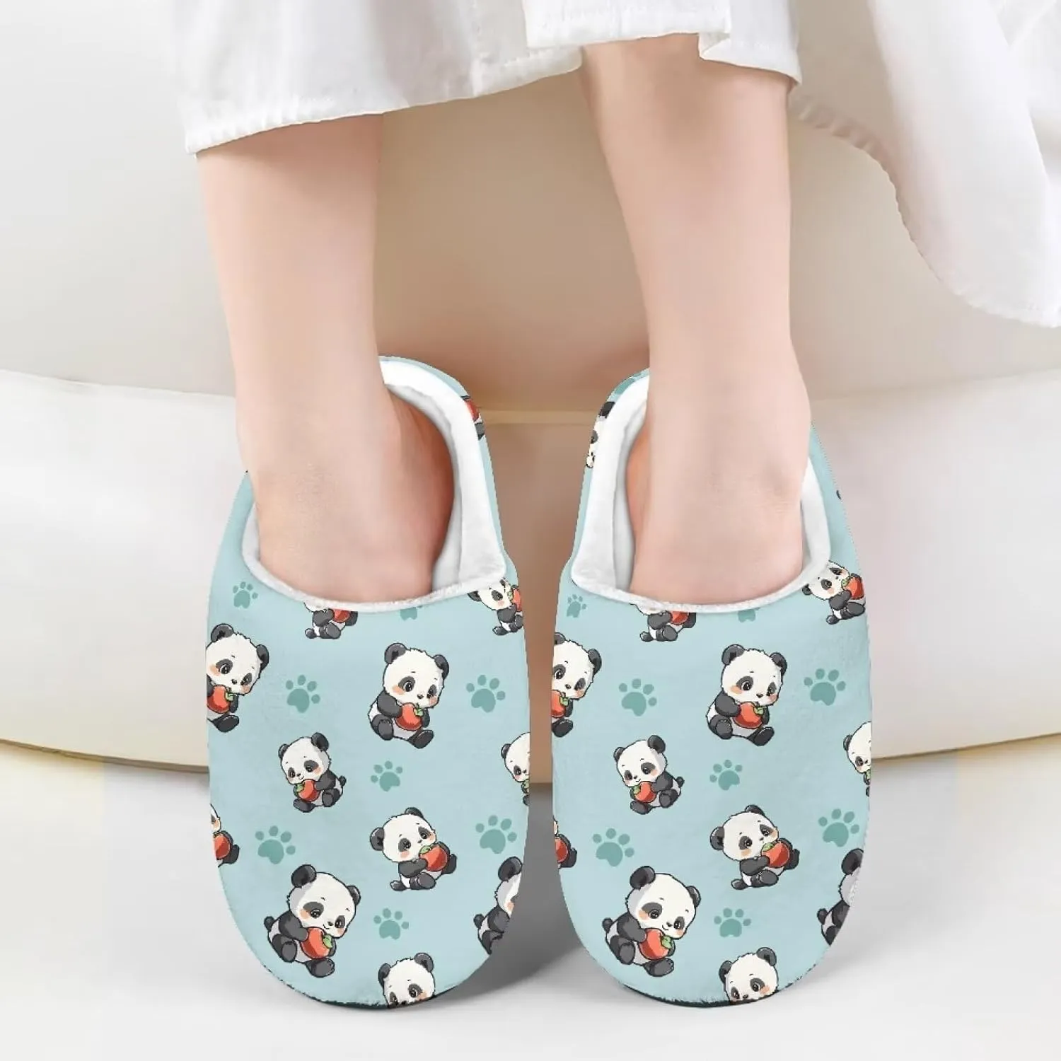 Slippers for Kids Anti-slip Plush Slippers Comfy House Slippers Warm House Shoes