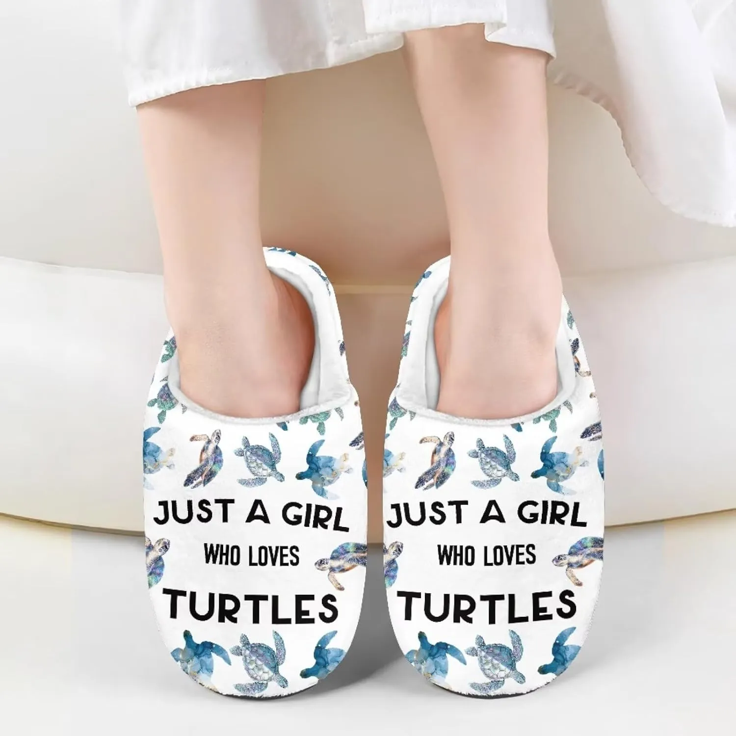Slippers for Kids Warm Plush Slippers Non Slip House Slippers Winter Cozy Bedroom Slippers