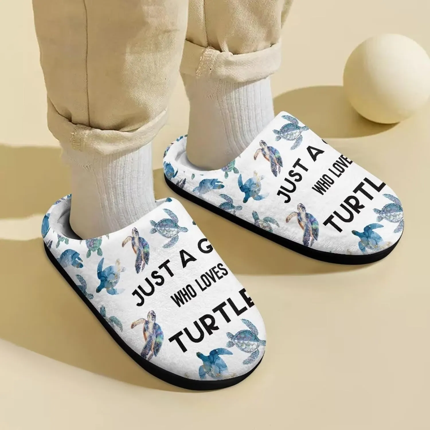 Slippers for Kids Warm Plush Slippers Non Slip House Slippers Winter Cozy Bedroom Slippers