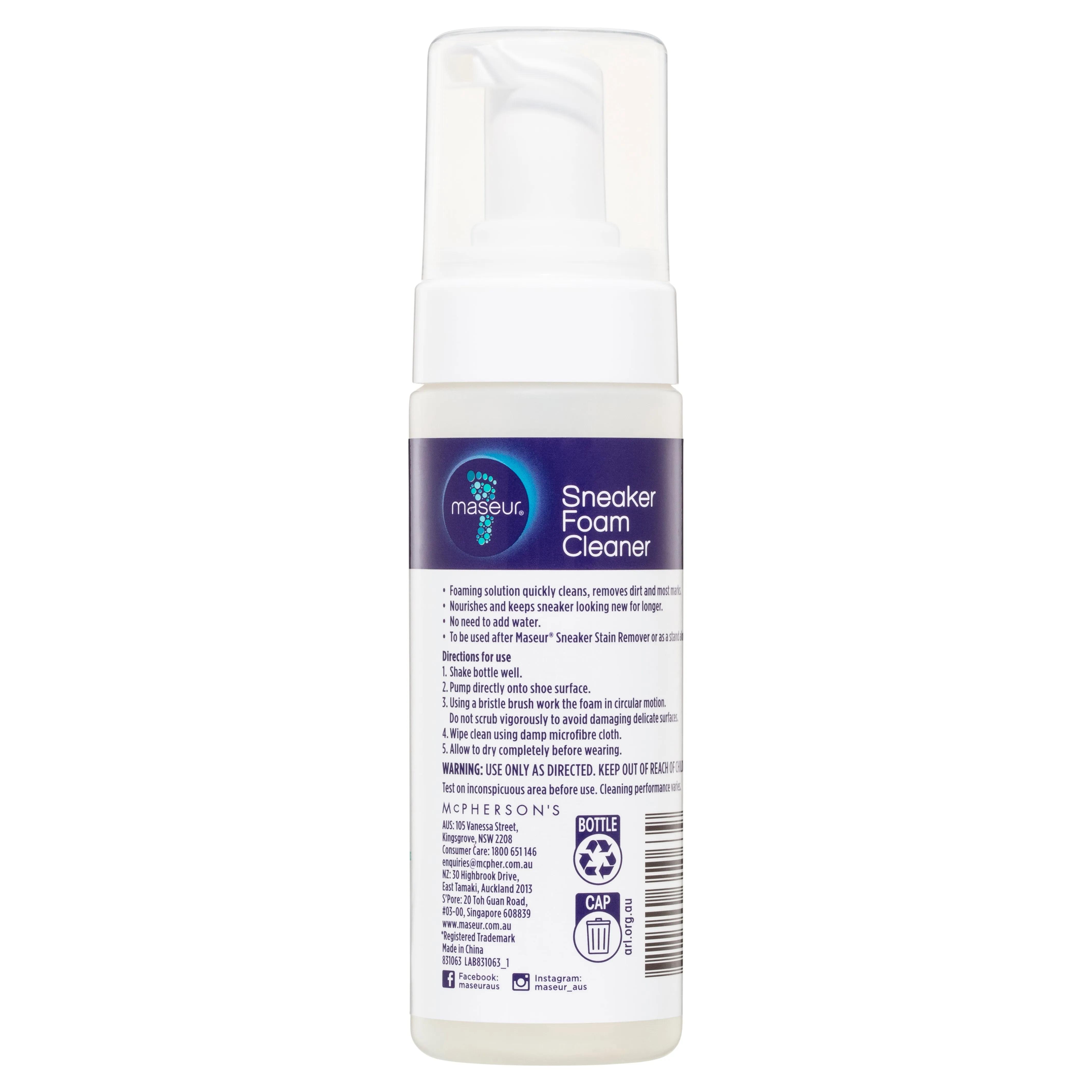 Sneaker Foam Cleaner 150mL