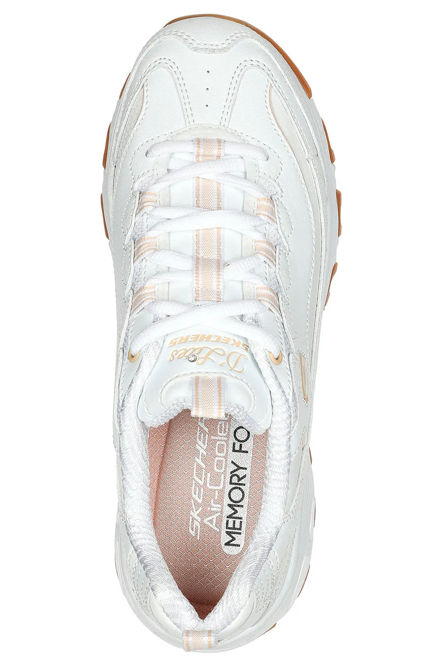 Sneakers Bianco Skechers Air-Cooled Memory Foam