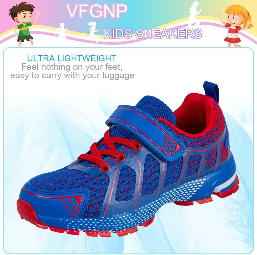 Sneakers for Boys and Girls, Kids Tennis Running Shoes, Lightweight Breathable Sport Athletic Shoe