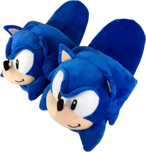 Sonic the Hedgehog: Sonic Head Slippers, One Size