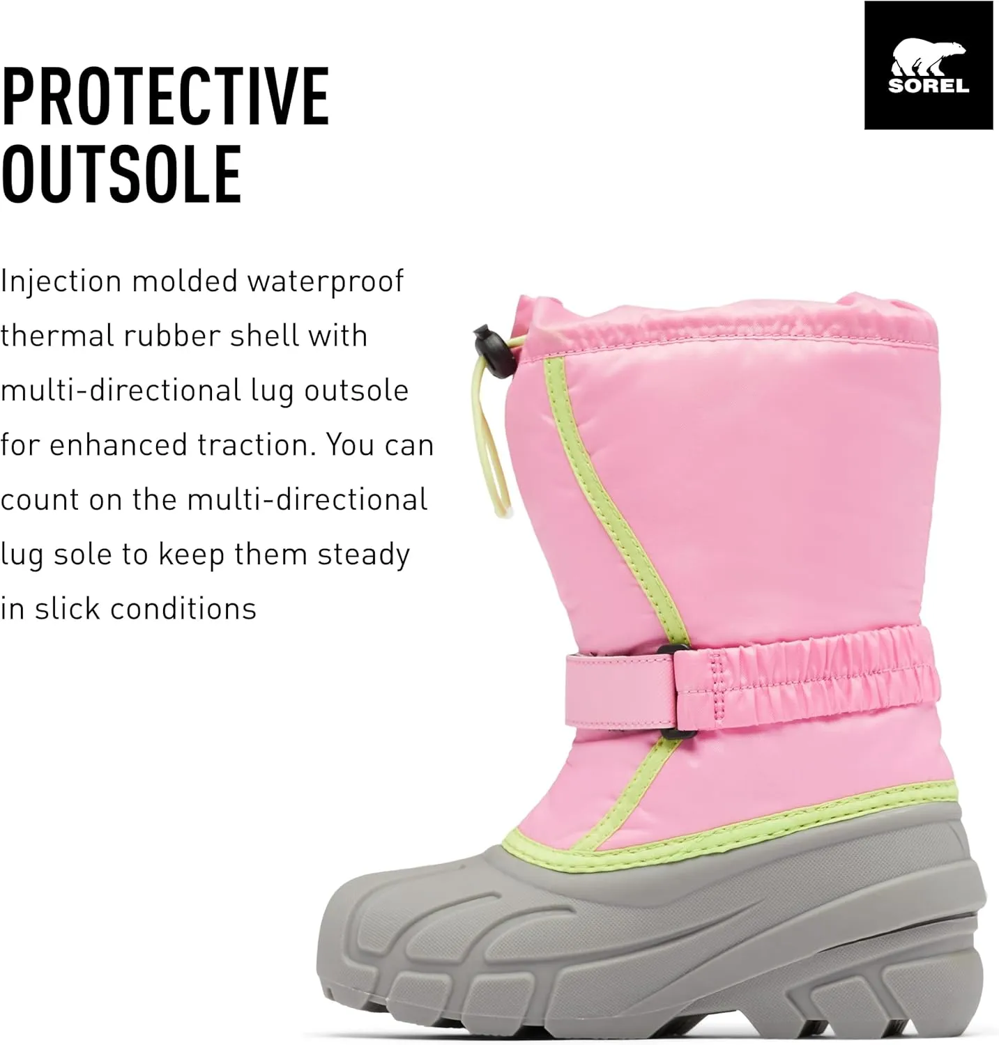 SOREL - Youth Flurry Winter Snow Boots for Kids