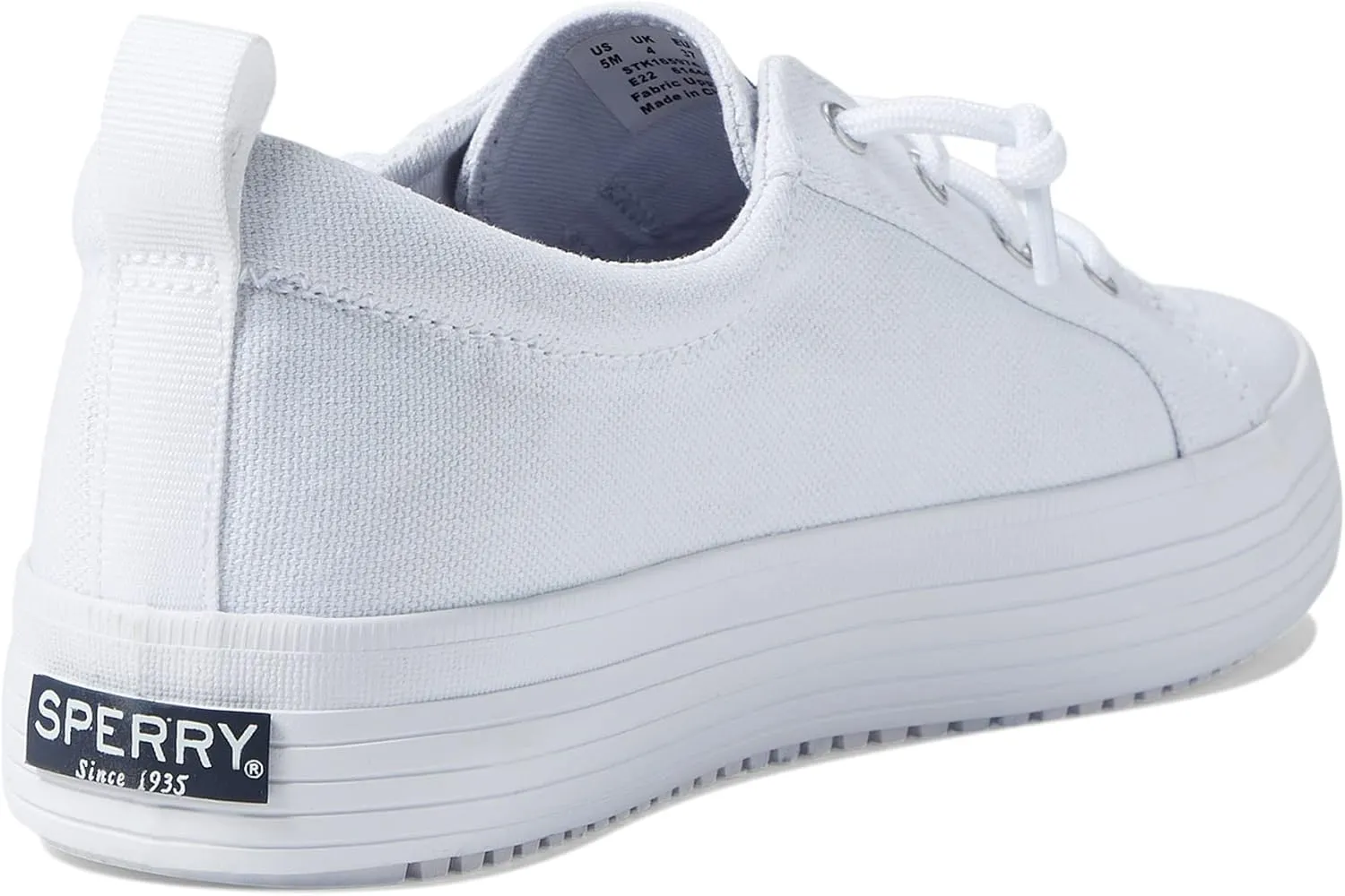 Sperry Unisex-Child Crest Vibe Platform Sneaker