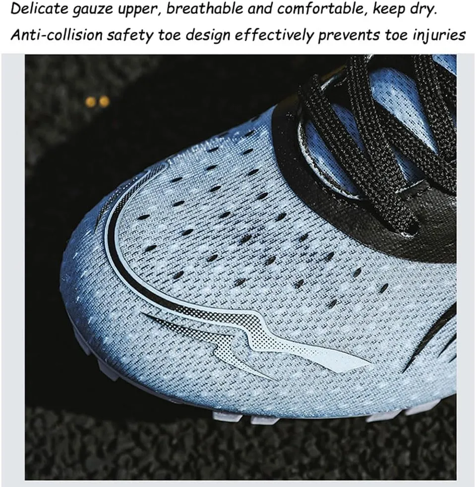 Sprint Track and Field Spike Shoes, unisex gradient color 8 Nails Track Shoes, Track Spikes Men Women Lightweight Fashion Running Spikes Track Shoes 100-400 Meter Race Sprinting Spikes Shoes,35-44 EU