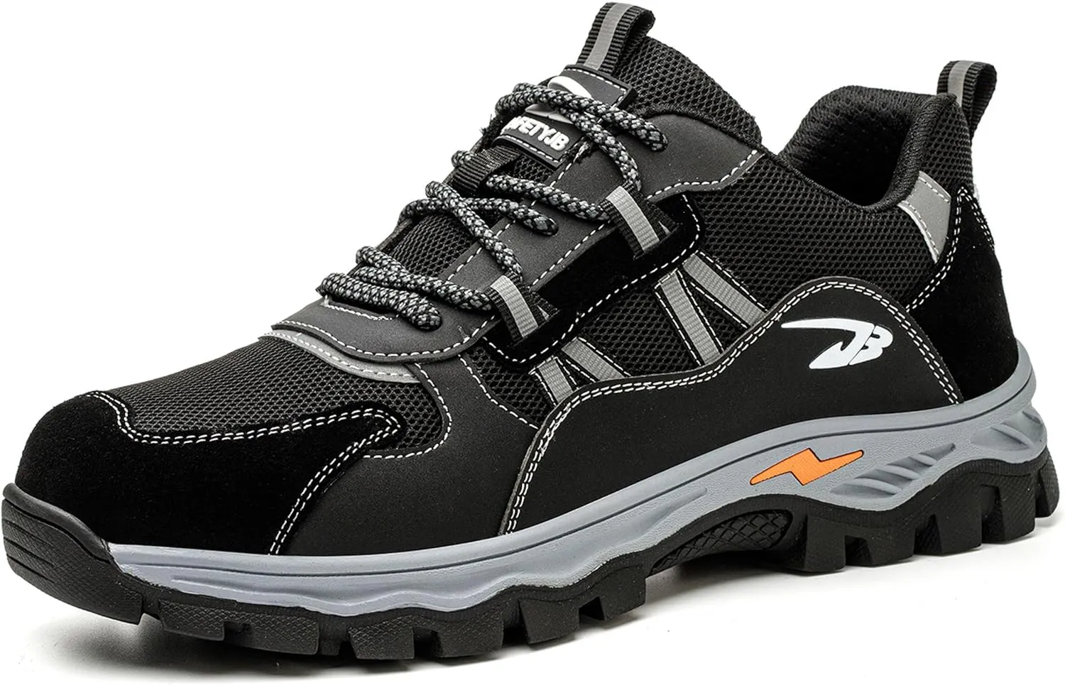 Steel Toe Safety Shoes for Men Women Work Sneakers Breathable Lightweight Industrial & Construction Shoe
