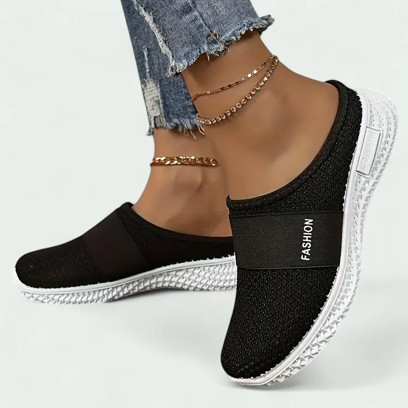 Strazoro | Women's Slip-On Trainers - Lightweight Breathable Walking Shoes