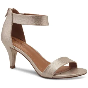 Style & Co. Womens Paycee Round Toe Dress Sandals Metallic 12 Medium (B,M)