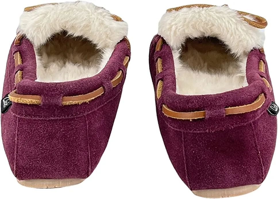 Suede Slip Moc Privacy-focused Squared Toe Casual Indoor Women's Slippers and Clarks Remote-controlled Outdoor On