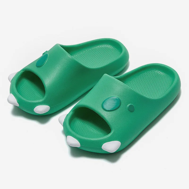 Summer Beach Breathable Cute Sandals Kids Cartoon EVA Indoor Soft Thick Bottom Non-slip Slippers