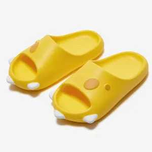 Summer Beach Breathable Cute Sandals Kids Cartoon EVA Indoor Soft Thick Bottom Non-slip Slippers