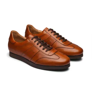 Tan European Classic Minimal Sneaker