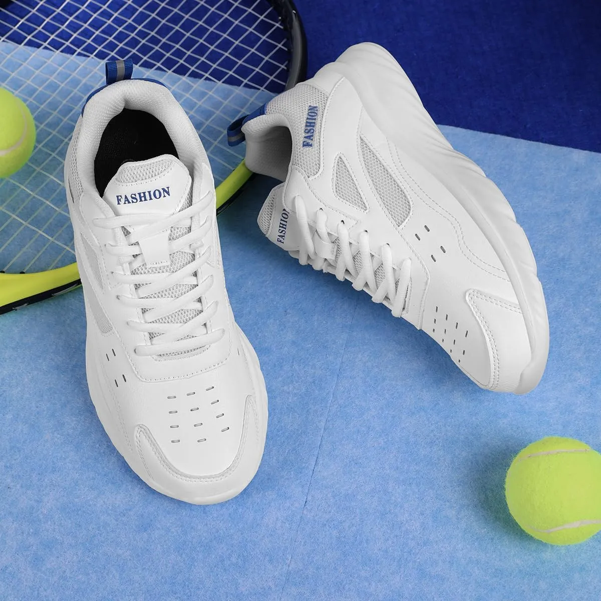 Tennis Shoes - Womens & Mens Non Slip Pickleball, Lightweight Fashion Indoor/Outdoor Court & Casual Walking, Volleyball Shoes