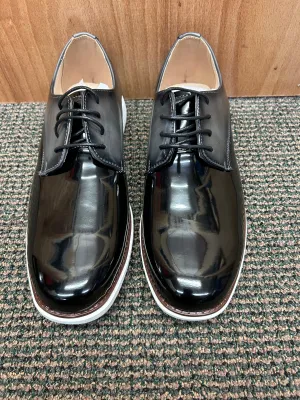 Terroni Black/Grey Lace-up Men’s Dress Shoe | S9