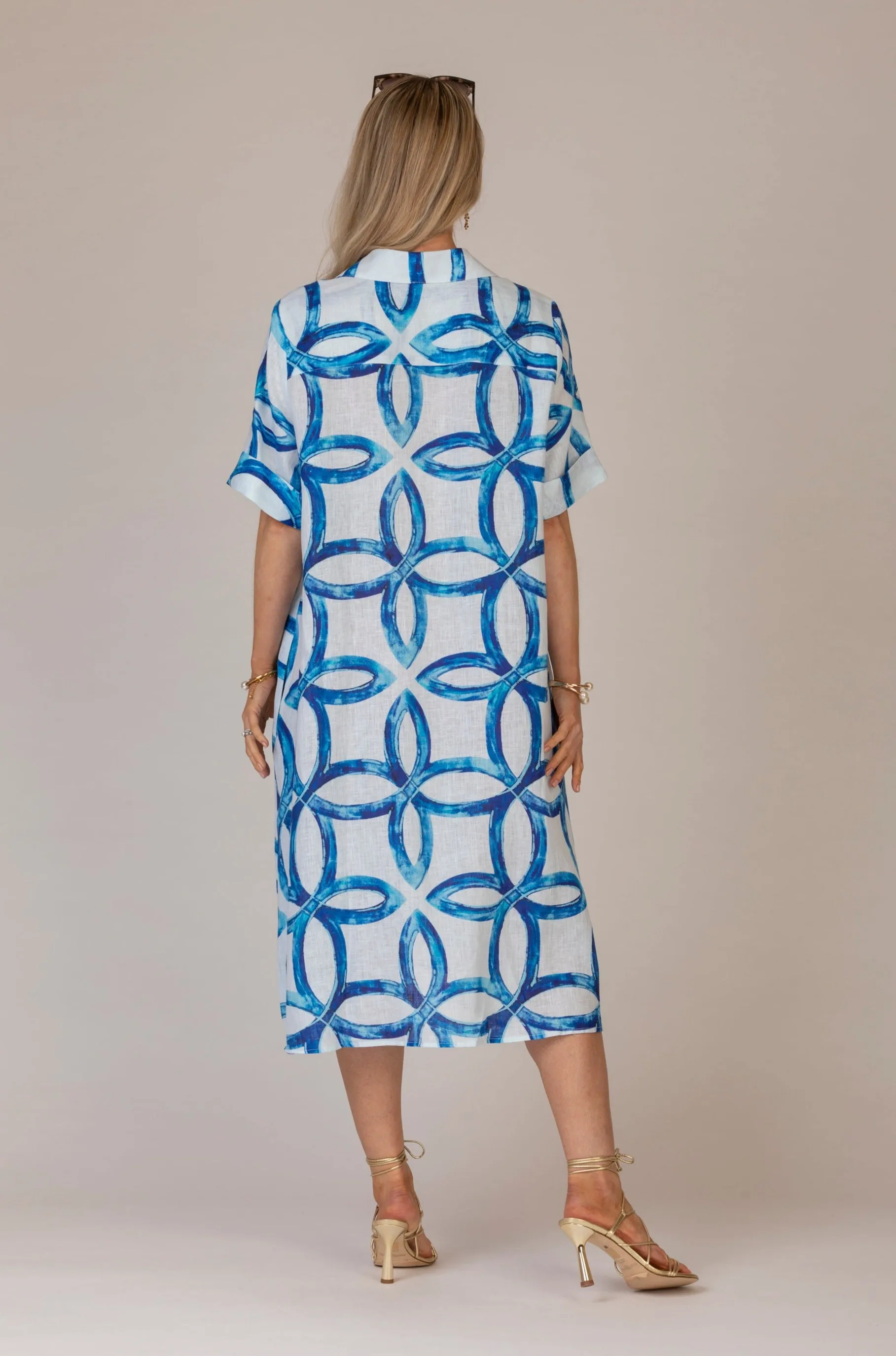 The Rome Linen Dress | Sartoria Saracena
