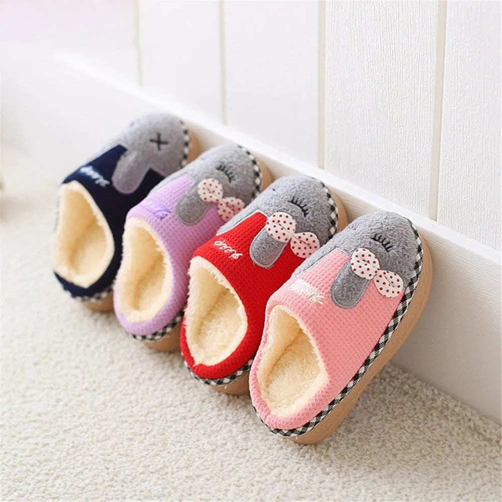 Toddler Slippers Boys Girls House Shoes Little Kids Home Indoor Bedroom Cute Warm Winter Slipper