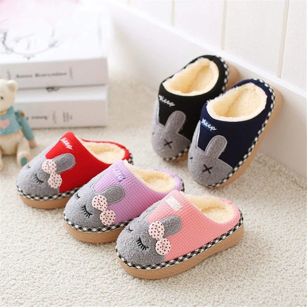 Toddler Slippers Boys Girls House Shoes Little Kids Home Indoor Bedroom Cute Warm Winter Slipper