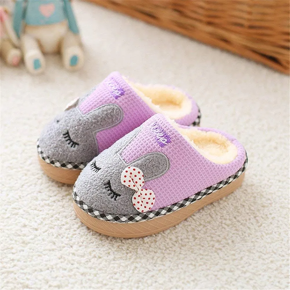 Toddler Slippers Boys Girls House Shoes Little Kids Home Indoor Bedroom Cute Warm Winter Slipper