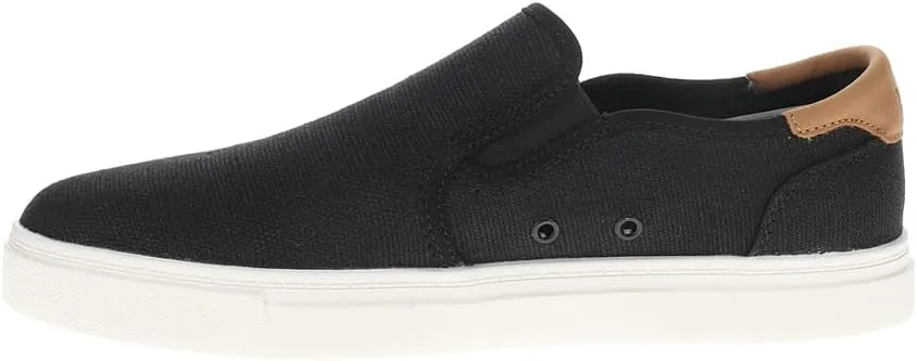 TOMS Mens Baja 2.0 Canvas Slip On Sneakers Shoes Casual - Black