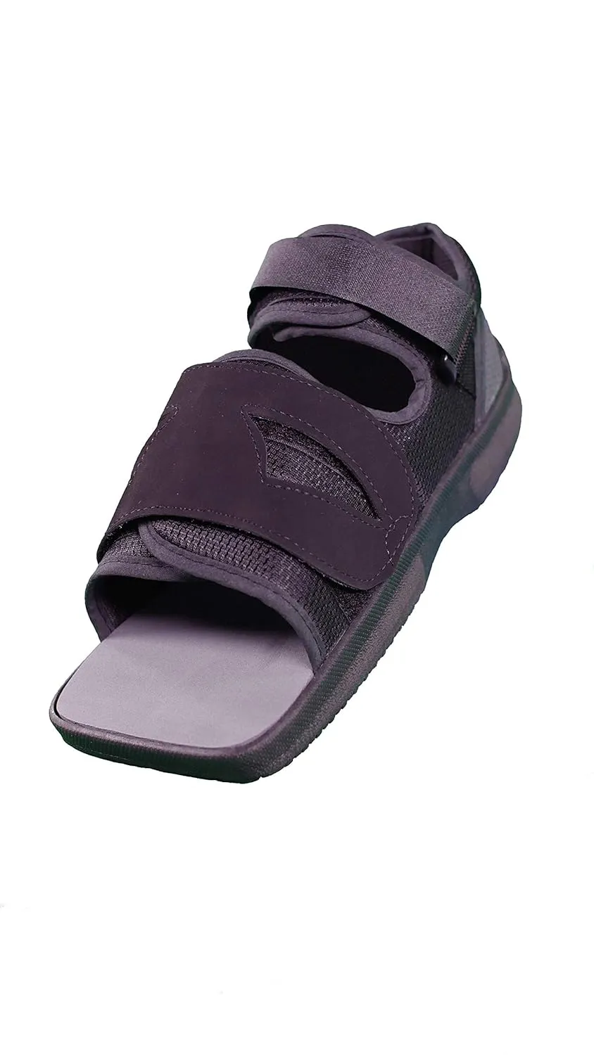 United Ortho Post-Op Shoe - Orthopedic Adjustable Recovery Shoe For Broken Foot or Toe, Post Surgery, Lightweight Medical Shoe, Left or Right Foot, (Men's Large)