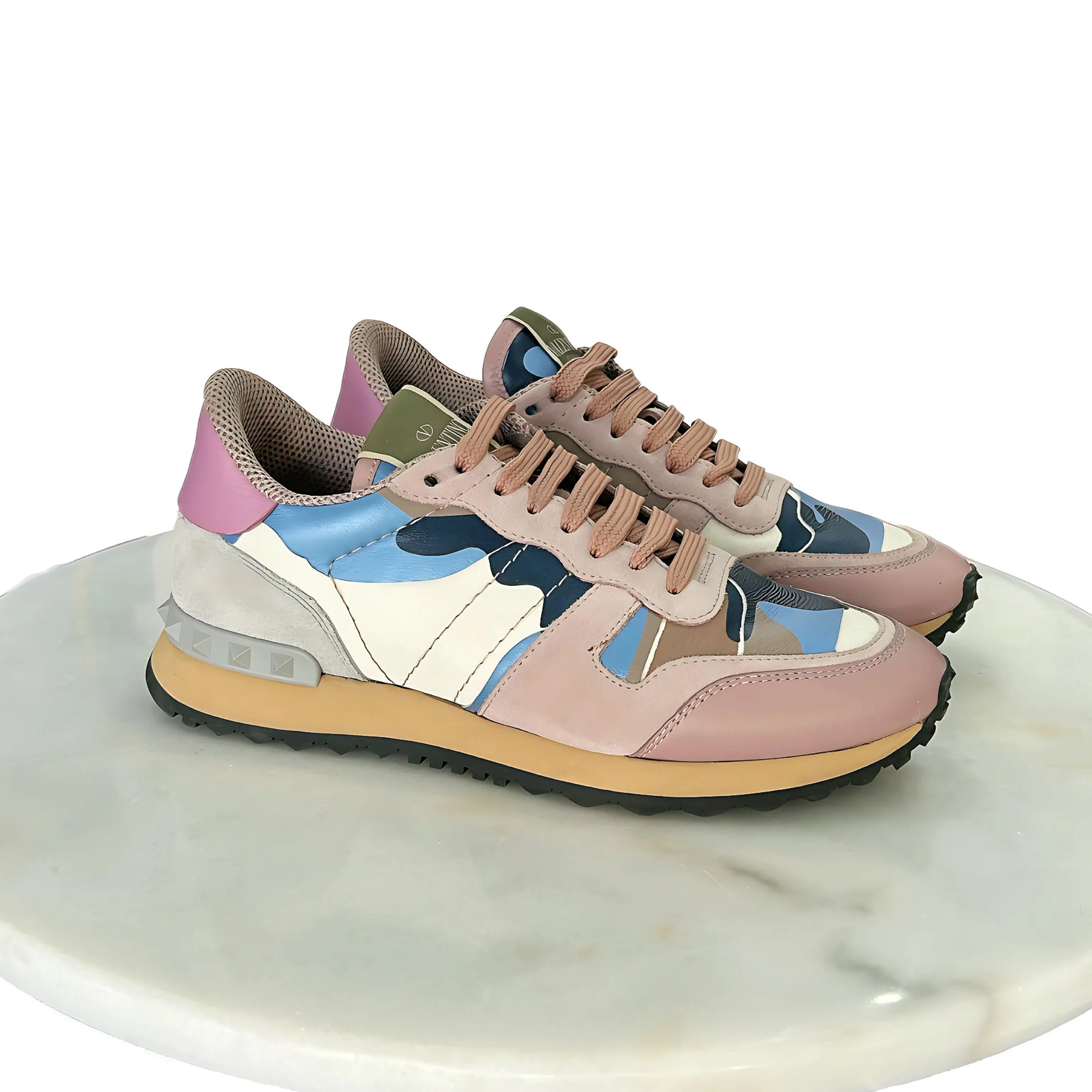 VALENTINO - Camouflage Rockrunner Sneakers Sz 36