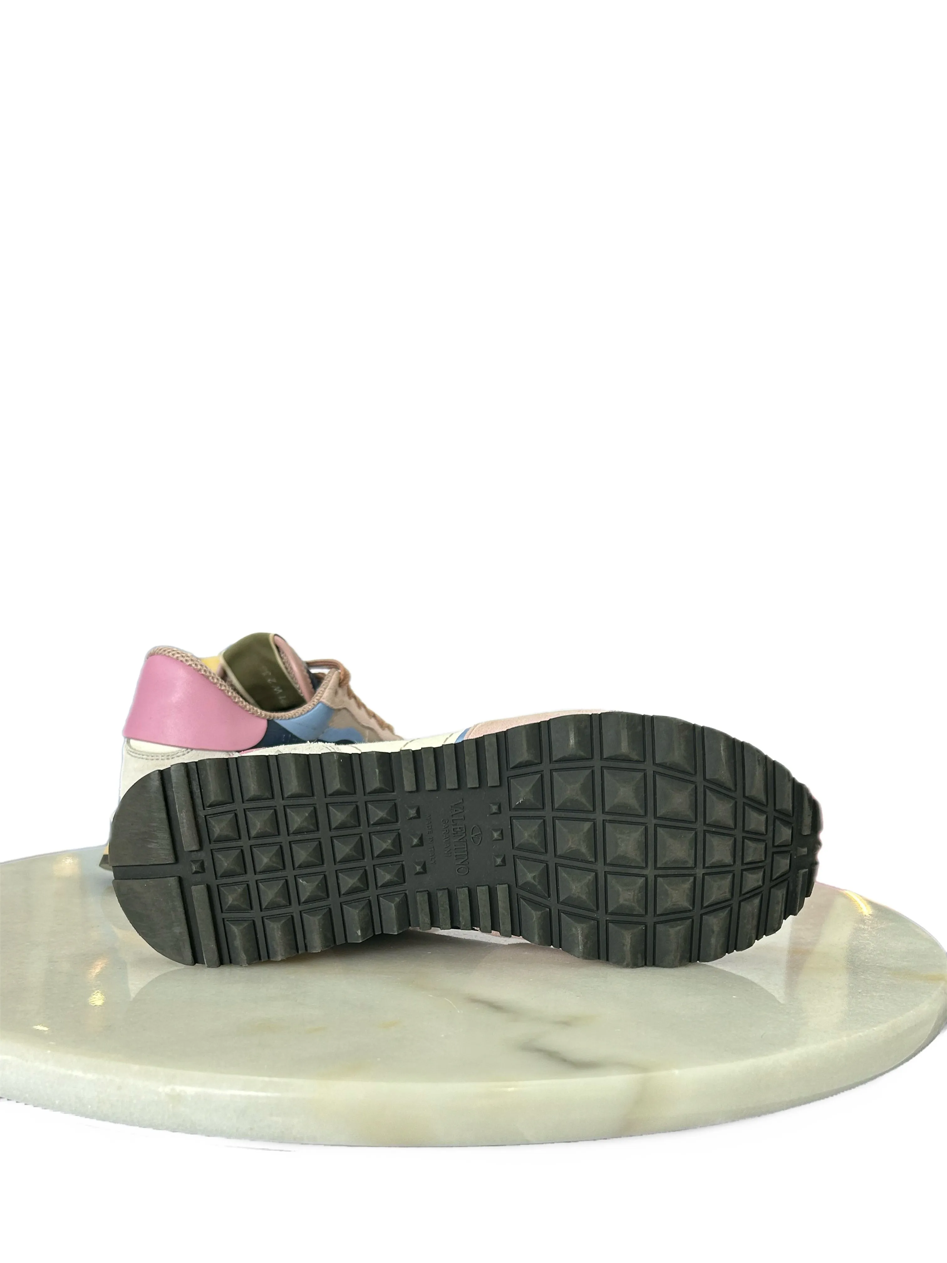 VALENTINO - Camouflage Rockrunner Sneakers Sz 36