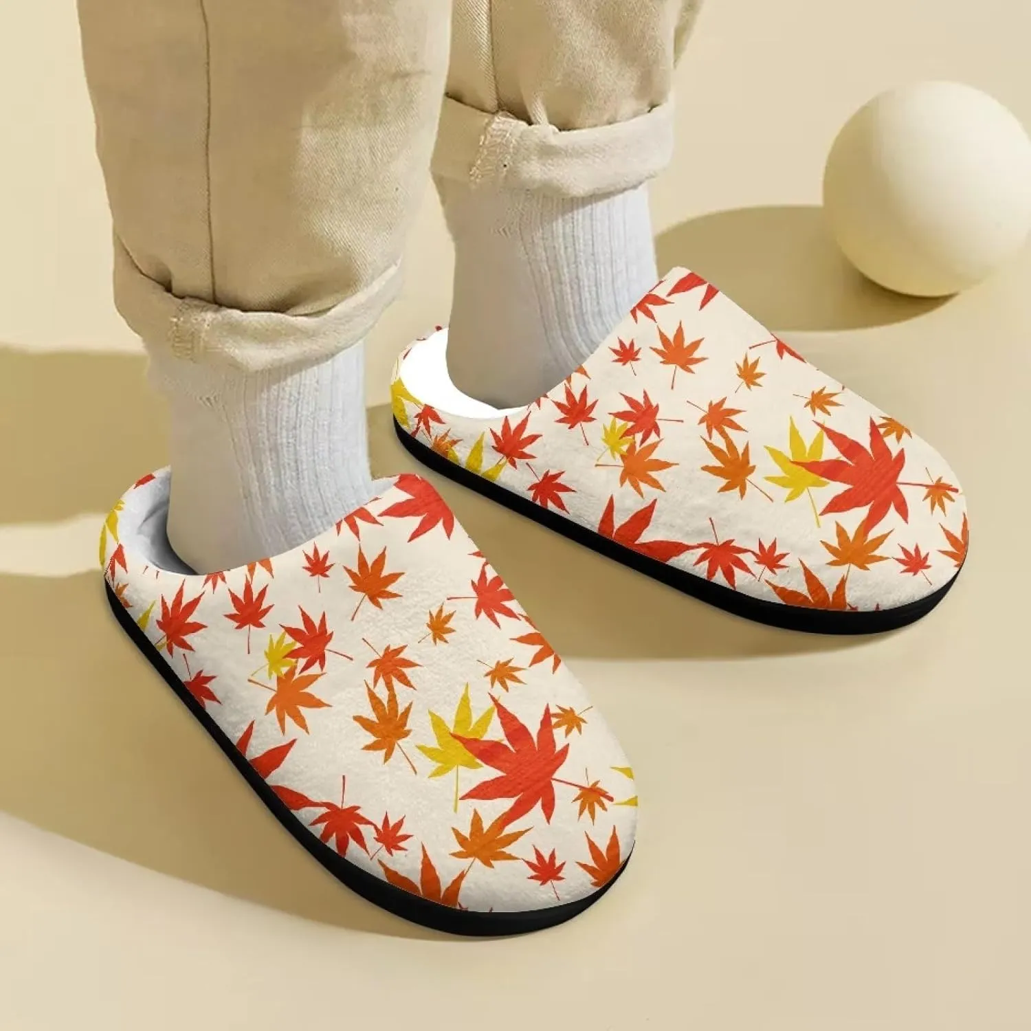Veniyate House Slippers Cozy Plush Indoor Outdoor House Shoes Bedroom Slippers for Toddler Kid