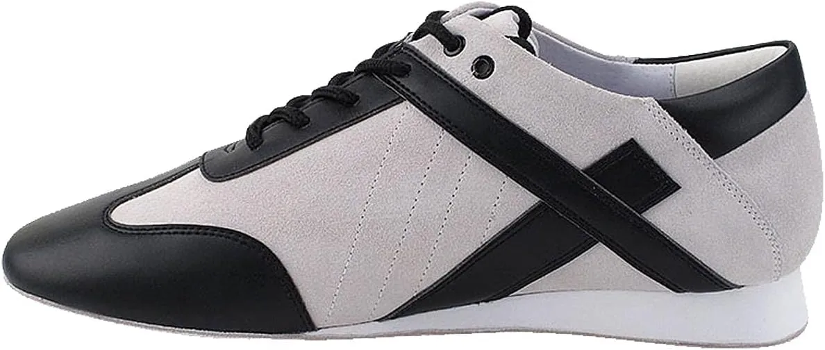 Very Fine Dance Shoes Men's Ballroom Latin Salsa Sneaker Dance Shoes Leather SERO106BBXEB Comfortable (Bundle of 5)