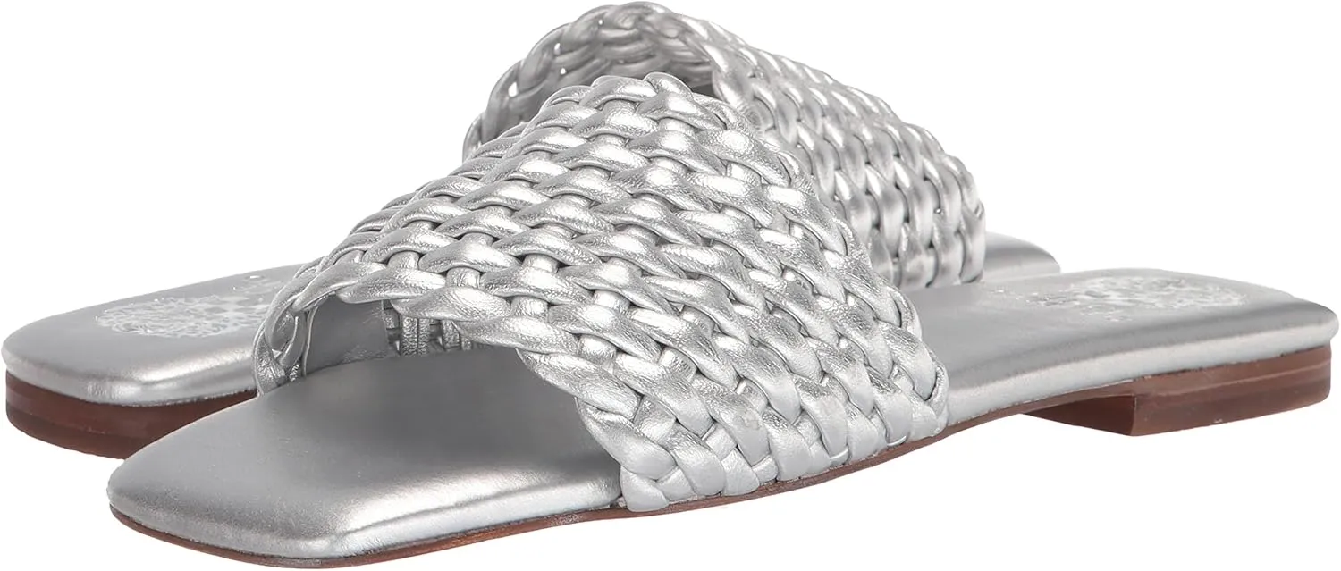 Vince Camuto Women's Footwear Arissa Woven Flat Sandal Slide