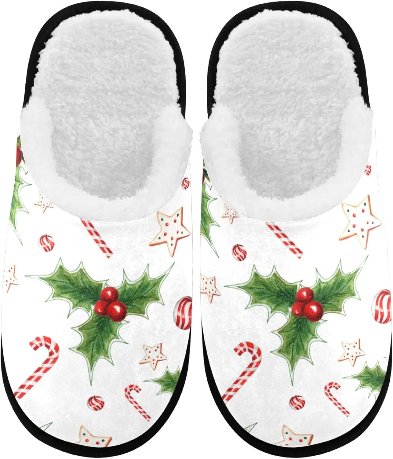 visesunny Modern Slippers for Women Mens Winter Womens Slipper Warm Comfy Memory Foam House Slippers Shoes Bedroom Cozy Indoor Outdoor Slippers