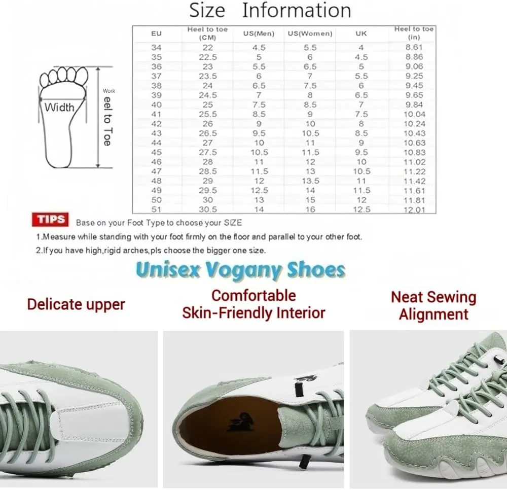 Vogany Shoes Orthopedic Sneakers for Women and Men, Vogldeck 2.0 - Waterproof and Breathable Lightweight Outdoor Sneakers
