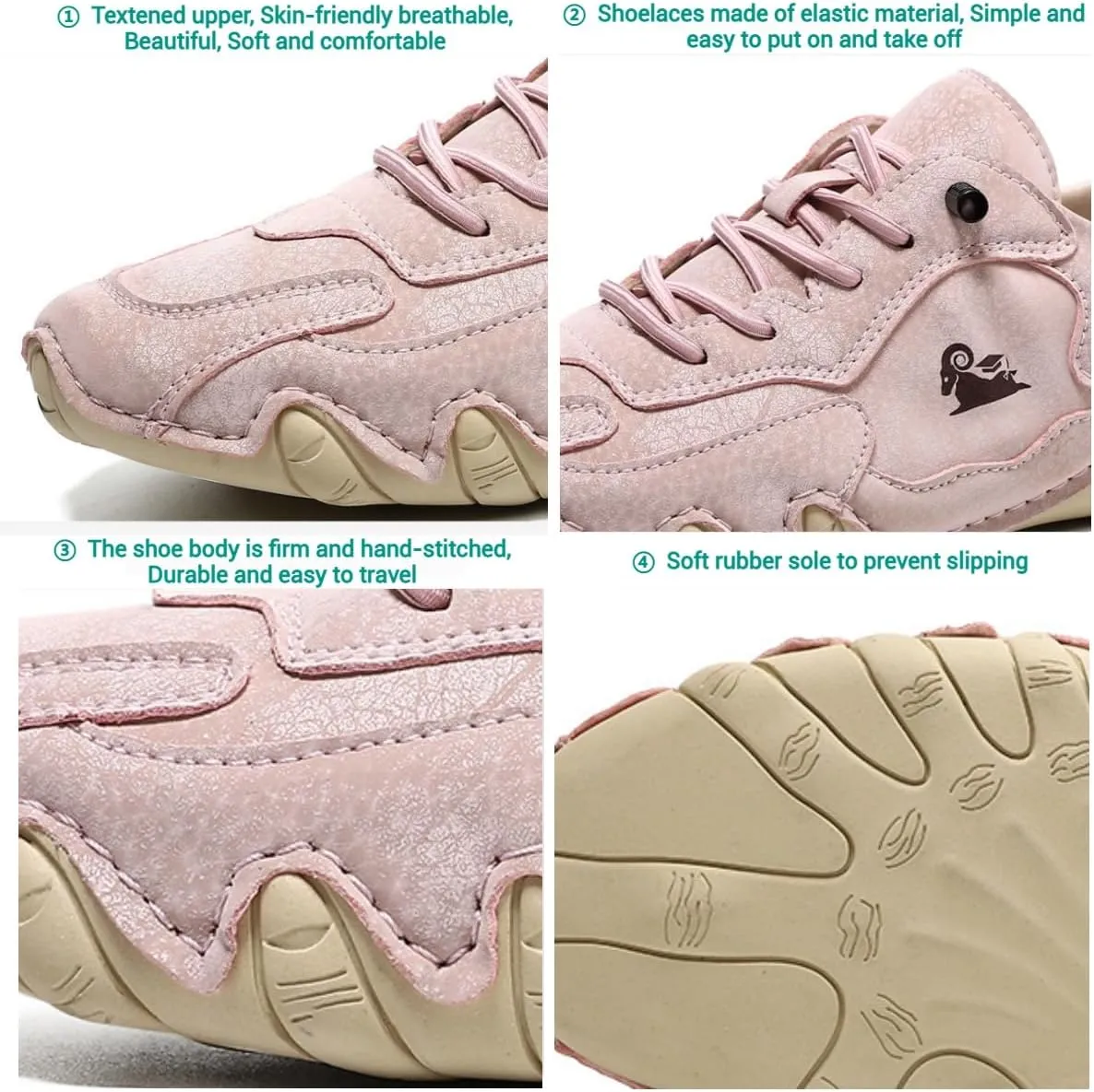 Vogany Shoes Orthopedic Sneakers for Women and Men, Vogldeck 2.0 - Waterproof and Breathable Lightweight Outdoor Sneakers