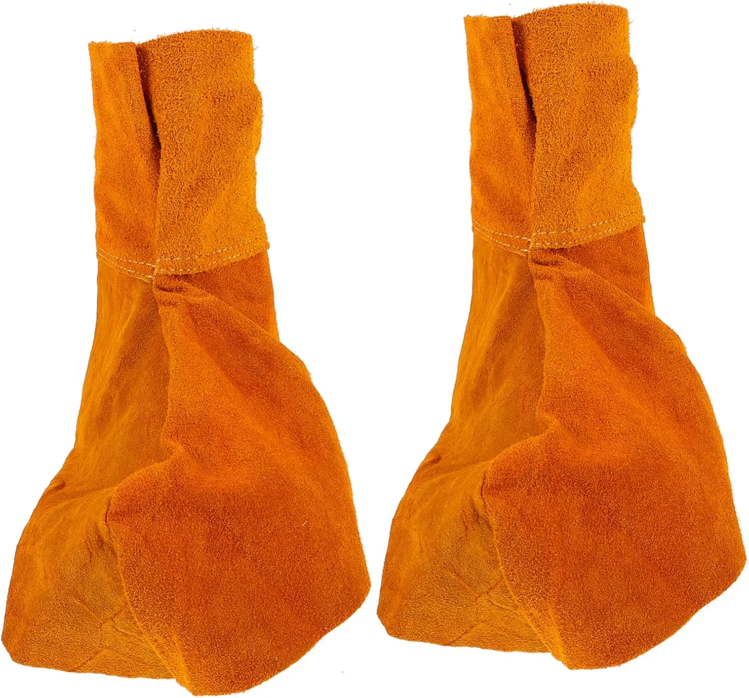 Welding Boot Protector Cover Men's Cowhide Foot Shoe Covers Heat Non-skid Random