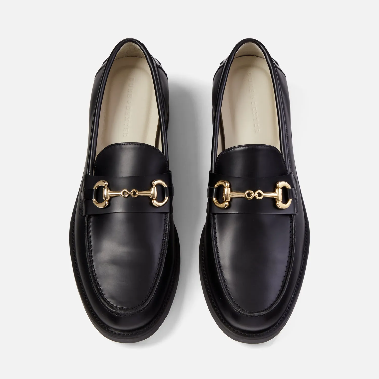 Wilde Black Bit Loafer - Men's