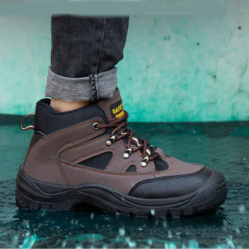 Wildking Men's Lightweight Work Safety Shoes R025