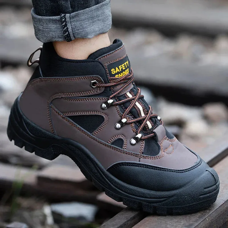 Wildking Men's Lightweight Work Safety Shoes R025
