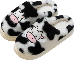 Winter Fuzzy House Slippers Comfort House Slippers Fluffy Plush Halloween Slippers Indoor