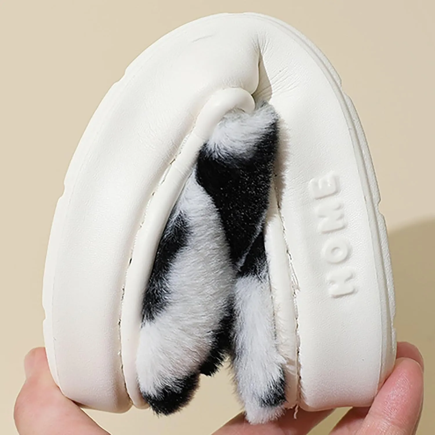 Winter Fuzzy House Slippers Comfort House Slippers Fluffy Plush Halloween Slippers Indoor