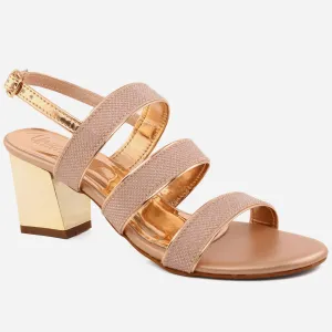 Women "Carmela" Formal Block Heel Sandals