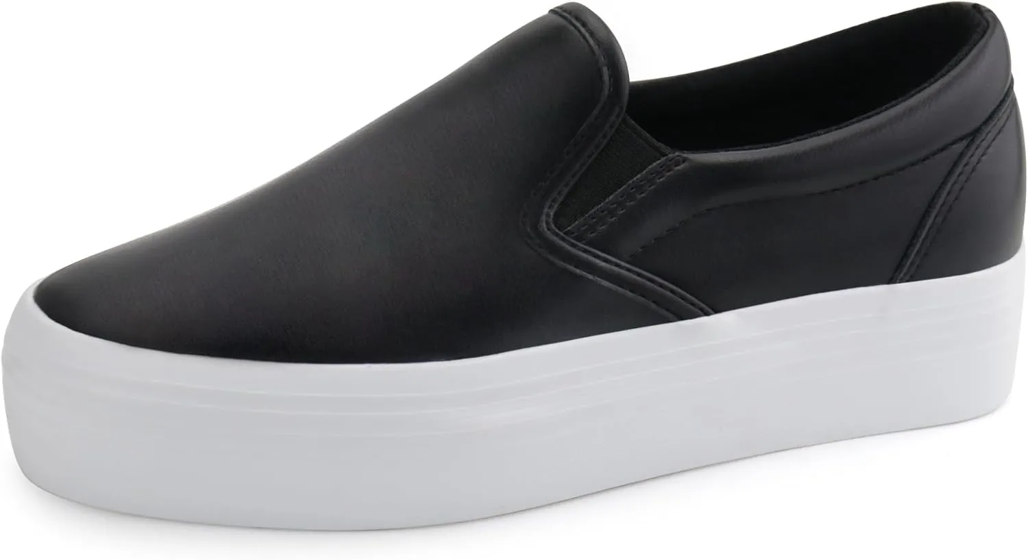 Women Slip-On Platform Loafers Casual Comfortable Loafer Shoes