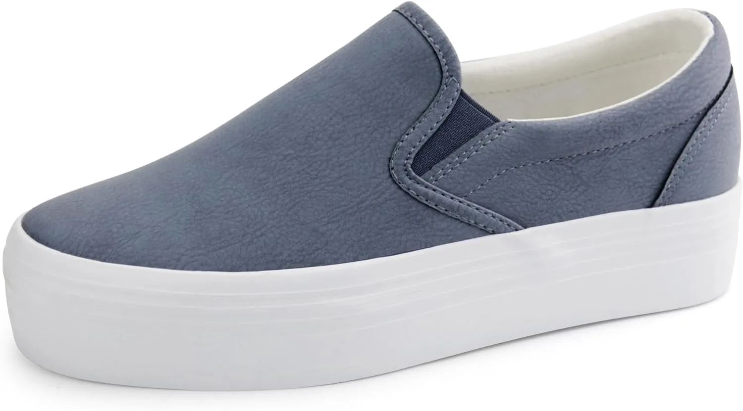 Women Slip-On Platform Loafers Casual Comfortable Loafer Shoes