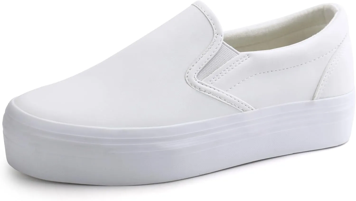 Women Slip-On Platform Loafers Casual Comfortable Loafer Shoes