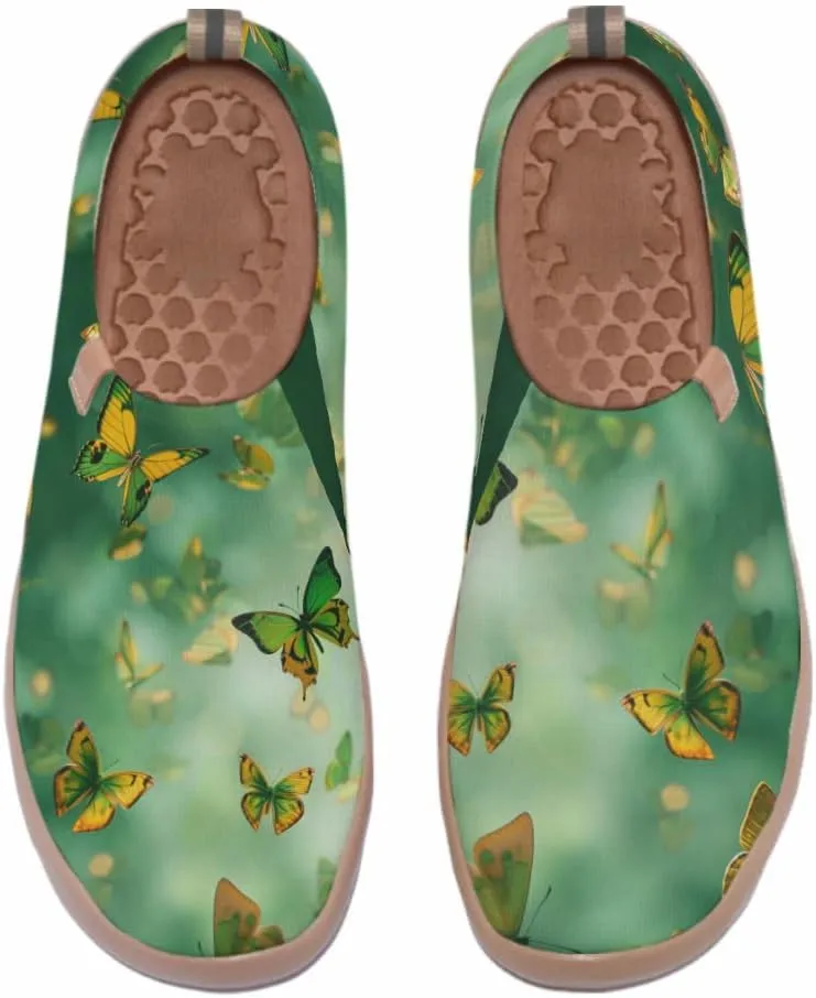 Women's Art Travel Shoes Slip On Casual Cozy Loafers Lightweight Comfort Fashion Sneaker